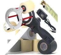 TQPGJJL Máquina Envolvedora De Bridas Eléctricas Para Trabajos Eléctricos, Enrolladora Manual 12V 27W, Velocidad 70-380 RPM, Herramienta Agrupar Cables 30-70mm Para Mazos Y Conductos