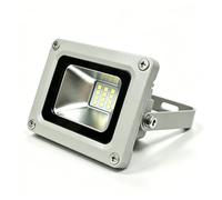 TQQEPOOL 10W Luz Jardín 12-24V DC 6500K IP65 Impermeable Lámpara LED