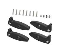 TQUXNGA 1 juego de actualizaciones de suspensión de aluminio 7075 de bordes altos, instalación simple para piezas de ejecución SCX30 Crawlerbot