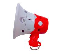 TQUXNGA 2. Proyector de voz compacto con megáfono de mano con grabadora para actividades y actuaciones de cosplay, megáfono portátil fácil de usar para actuaciones, talla única, como se describe, como