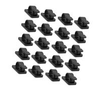 TQUXNGA 20 clips adhesivos para cables para una organización eficiente de cables en cualquier entorno, abrazaderas de cable, soporte adhesivo para cables
