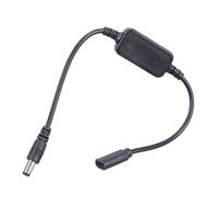 TQUXNGA Adaptador convertidor de 9 V USB C a CC de 5,5 mm x 2,1 mm, cable adaptador de salida DC5521 para fácil fuente de alimentación electrónica USB C