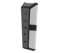 TQUXNGA Adaptador divisor USB tipo C 5 en 1, exclusivo para consola de juegos, adaptador de expansión