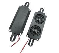 TQUXNGA Altavoces individuales o dos de 5 W y 8 ohmios con fijación para mejorar la claridad de sonido en el espacio público, altavoces compatibles con pantalla LCD