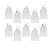 TQUXNGA Bolsa multiusos para limpiar hojas de piscina con cordón de bloqueo, red de vacío para piscinas, estanques, acuarios, limpiador de natación