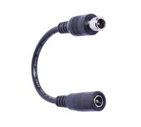 TQUXNGA Cable adaptador hembra de 5,5 mm x 2,1 mm CC para ventilador de panel solar y luz LED DC5521 Convertir a serie C13/XLR