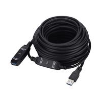 TQUXNGA Cable de extensión USB 3.0 de 5 m/10 m/15 m/20 m, repetidores activos, potenciadores de alto ancho de banda, transferencia de datos, cable USB A macho a hembra