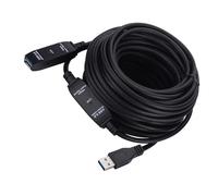 TQUXNGA Cable de extensión USB 3.0 de 5 m/10 m/15 m/20 m, repetidores activos, potenciadores de alto ancho de banda, transferencia de datos, cable USB A macho a hembra