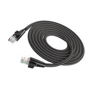 TQUXNGA Cable Ethernet blindado de 10 Gbps CAT6 Rj45, cable de red trenzado doble para transmisión sin problemas y juegos en línea, cable de red de baja latencia