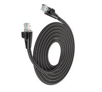 TQUXNGA Cable Ethernet blindado de 10 Gbps CAT6 Rj45, cable de red trenzado doble para transmisión sin problemas y juegos en línea, cable de red de baja latencia