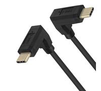 TQUXNGA Cable tipo C en ángulo recto macho a macho, cable de carga rápida de 10 Gbps, velocidad de transferencia de datos, entrega de energía para teléfono de carga rápida tipo C