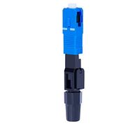 TQUXNGA Conector rápido UPC de 60 mm, ABS, 100 unidades, ahorra tiempo y energía, conector frío largo para herramienta de conector FTTH