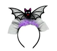 TQUXNGA Diadema de murciélago de dibujos animados para adultos y niños, para maquillaje, Halloween, tomar fotos, Navidad, fiesta