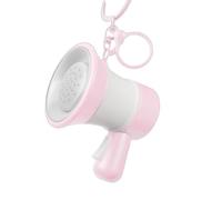 TQUXNGA Divertido llavero con altavoz en miniatura y cambio de voz para fiestas y juguetes para niños y adultos