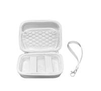 TQUXNGA Durabilidad Antiarañazos Bolsa de accesorios de cámara compacta funda de transporte para dispositivos digitales y dispositivos electrónicos, carcasa rígida portátil, White