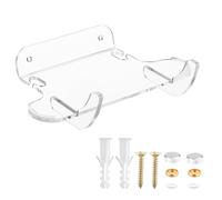 TQUXNGA Elegante organizador de pared horizontal con aberturas precintadas y diseño de montaje fácil para montaje de altavoz 2024 con tornillos