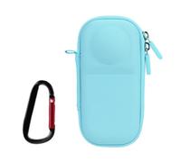 TQUXNGA Funda de cámara resistente al agua, absorción de impactos y capa interior de felpa para protección de cámara 360 grados, Blue