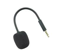 TQUXNGA Micrófono de 3,5 mm de fácil fijación para auriculares de juego que aumenta la productividad y reducción de ruido, reemplazo de micrófono