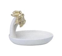 TQUXNGA Modelo de torre de mezquita blanca con caja de almacenamiento, Ramadanes Eid decoración del hogar adorno decorativo para mesa, estantería, caja de almacenamiento de joyas