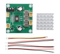 TQUXNGA Placa amplificadora clase D de 50 W + 50 W de salida estéreo para | DC5V-26V Amplios rangos de voltajes, dos canales, sonido de alta fidelidad para cine en casa y proyectos