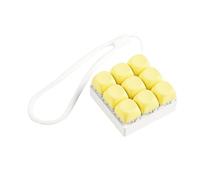 TQUXNGA Probador de interruptores mecánicos de 9 teclas, 9 teclas de clic con llavero de silicona para aliviar el estrés y decoración de oficina entusiastas de los teclados