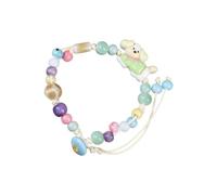 TQUXNGA Pulsera ajustable de 13 cm con diseño de animales culturales únicos de cerámica, ligera, cómoda de llevar, accesorio de muñeca étnico de viaje, One Size, como se describe