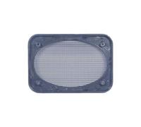 TQUXNGA Rejilla de conversión de altavoz rectangular/redonda, cubierta protectora para coche, hogar, sonido, decorativa, rejilla de malla de metal para coche