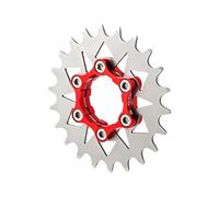 TQUXNGA Rueda de inercia de metal de alta resistencia para bicicleta de engranaje fijo, fácil de instalar