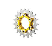 TQUXNGA Rueda de inercia de metal de alta resistencia para bicicleta de engranaje fijo, fácil de instalar