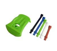 TQUXNGA Soporte de base de césped de golf con 5 tees de simulador precortados, picos de bola creativos, soporte de pelota de césped duradero con simulador precortado