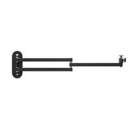 TQUXNGA Soporte de techo de metal para proyector de 90 grados, diseño de rotación de 360 grados, placa de montaje de 1/4 pulgadas para cine en casa, soporte de pared de metal resistente