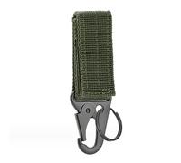 TQUXNGA Soporte para accesorios de cinturón con gancho y bucle para puerta | Estructura de transporte montada en cinturón, bucle de cincha de nailon, gancho de puerta de resorte y bucle dividido para