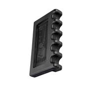 TQUXNGA Soporte para tacos de billar de 4/5 ranuras, soporte para tacos de billar contra mesa, soporte para tacos de billar para sala de juegos deportiva, estante duradero para palos de billar