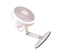 TQUXNGA Ventilador de escritorio portátil USB oscilante mesa pequeña recargable giratorio de 360 grados ajustable para oficina en casa ventilador de escritorio de velocidad ajustable