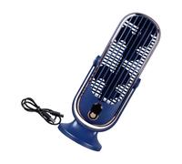TQUXNGA Ventilador de mesa pequeño para oficina en casa, torre de escritorio, portátil, 5 velocidades, ajustable, sin escobillas, alimentado por USB, ventilador de mesa para uso en exteriores