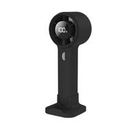 TQUXNGA Ventilador portátil de mano portátil de 100 velocidades, batería ajustable, ventilador recargable para viajes, camping, oficina al aire libre