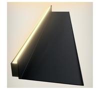 TQVLNMCR Estantes flotantes LED Modernos de Pared con luz, for Almacenamiento y exhibición, for el hogar y la Oficina.(I,160cm)