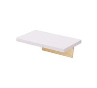 TQVLNMCR Mampara de mármol y latón, de una Sola Palabra, Ideal for Sala de Estar, Dormitorio, Comedor y Estudio. Combinable y versátil, en Blanco y Negro.(CCB)