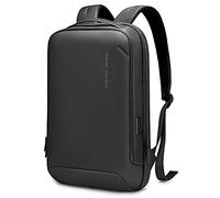 TQVLNMCR Mochila for computadora portátil Delgada y rígida, Mochila Liviana for computadora portátil de 15,6 Pulgadas, Mochila de Trabajo Comercial Impermeable for Hombres y Mujeres(B,15.6 Inch)
