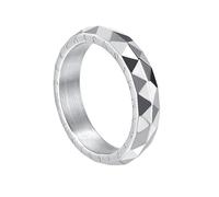 TQWSVUM Anillo de Runas Elder Futhark - Mitología Nórdica Hombre Vikingo Anillo de Acero Inoxidable - Hecho A Mano Pulido Moda Gótica Hip Hop Anillo de Cóctel Amuleto Pagano Joyería