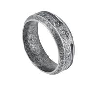 TQWSVUM Anillo de Runas Vikingas Para Hombres Y Mujeres Yggdrasil -Anillo Nórdico Vintage Con Nudo Celta Árbol de la Vida de Acero Inoxidable - Anillo Boda Moda Para Parejas Amuleto Pagano Joyas