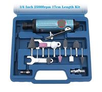 TR-4168 - Molinillo de hormigón, 22000 rpm, 1/10.2 cm, máquina de rectificado neumático grande para grabado, reparación de neumáticos (kit de 17 cm y 25000 rpm)