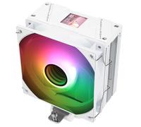 TR Assassin Spirit 120 Vision ARGB Enfriador de aire de CPU blanco, con velocidad de 1500 rpm, pantalla LCD IPS de resolución de energía de 240 * 240 con 1,54 pulgadas, compatibilidad con Intel LGA170