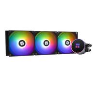 TR FM 360 Negro ARGB V2 Enfriador de procesador líquido, tamaño de 360 filas de refrigeración con 3 ventiladores PWM ARGB de 120 mm, para AMD / AM4 / AM5, Intel LGA1150 / 1851/1200 /1700