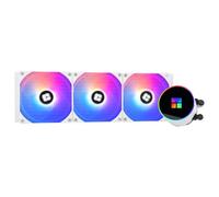 TR Frozen Magic 360 Blanco ARGB V2 Enfriador de agua CPU, bomba eficiente controlada por PWM, para AMD / AM4 / AM5, Intel LGA1150 / 1151/1200 / 2011/1700/1851