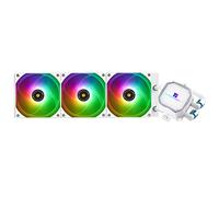 TR Frozen Prism 360 White ARGB Enfriador de líquido de CPU con ventilador PWM de 120mm,Disipador térmico de enfriador de agua integrado para AMD/AM4/AM5,INTEL 1700/1150/1151/1200/2011