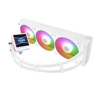 TR Grand Vision 360 ARGB CPU AIO Cooler, sistema de enfriador de agua PC 360, pantalla LCD IPS 480x480 3,4 pulgadas, para AM4/AM5 e Intel LGA1700/1851, bomba alta