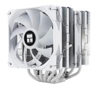 TR Peerless Assassin 120 White - Enfriador de aire para CPU (6 tubos de calor, doble ventiladores TL-C12W de 120 mm PWM, tecnología AGHP, para AMD AM4 AM5, Intel 1700/1150/1155/1200/2011)