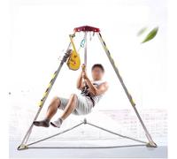 Tr plegable con cabrestante y kit de arnés seguro para espacios reducidos en pozos de alcantarillado, túneles, equinto seguro para Emerncy