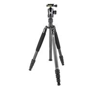 Tr pode para c mara SIRUI AM-1204K, ligero, de fibra de carbono, con cabezal esf rico K-10X y estuche, convertible a monopi .